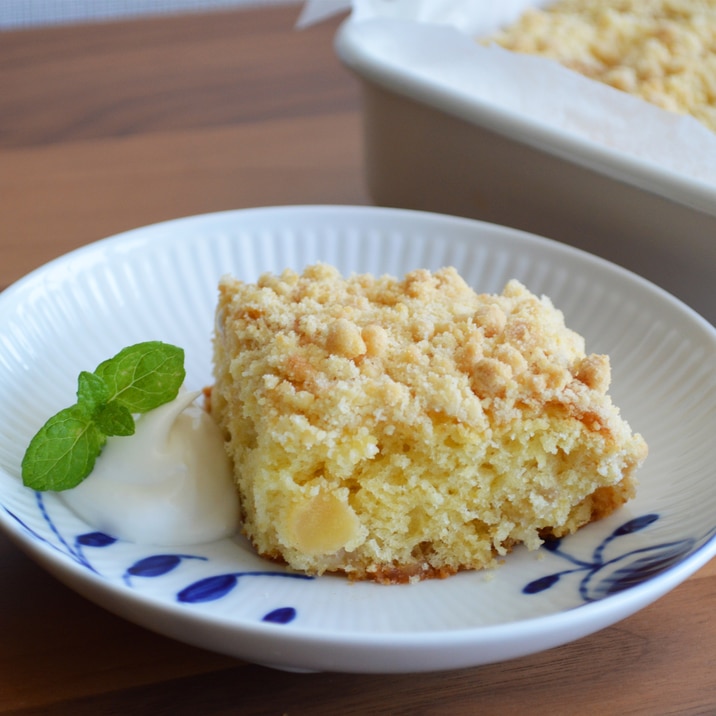 りんごの消費に アップルクランブルケーキ レシピ 作り方 By はるままぽん 管理栄養士 楽天レシピ